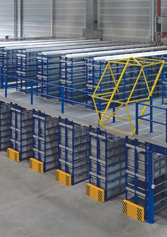 Dimax shelving system